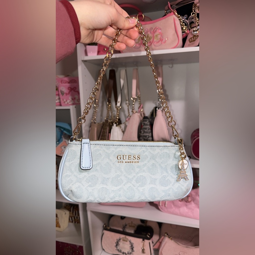 Guess Denim shoulder bag